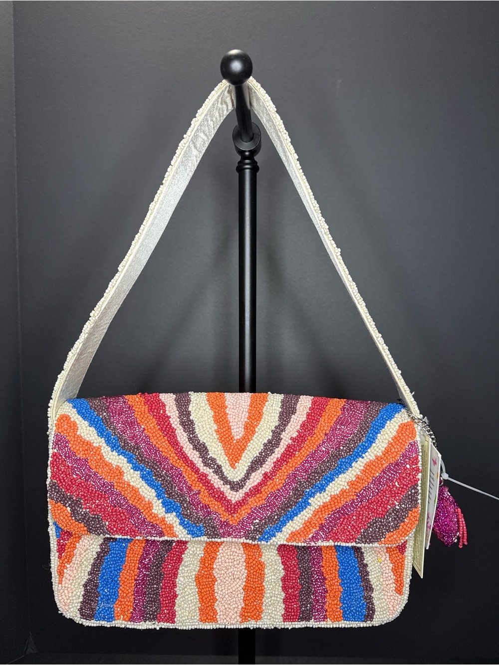 New Viral Beaded Purse Bag Made in India Summer Resort Novelty